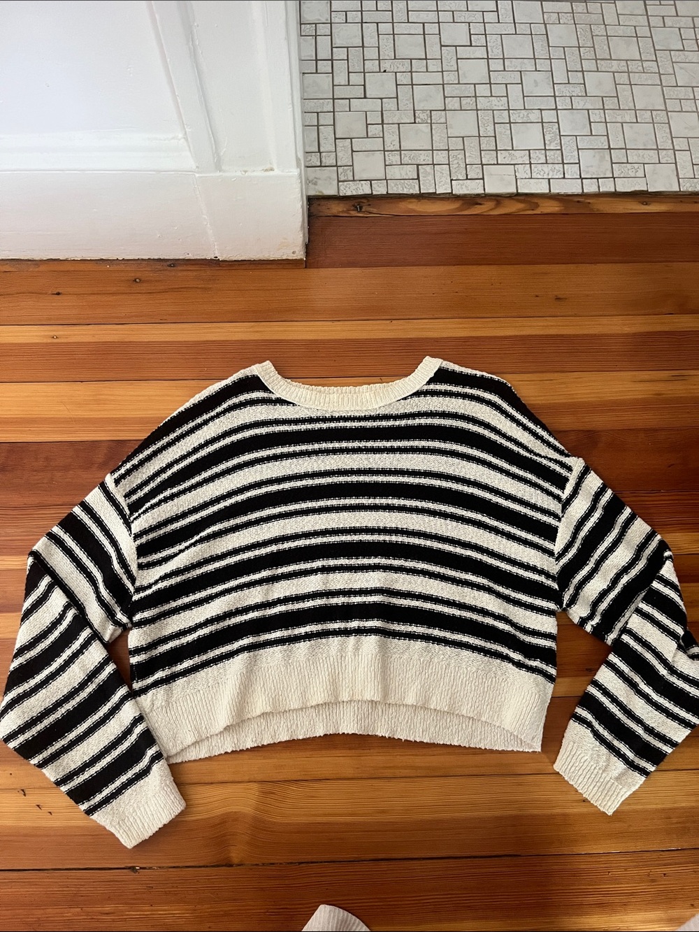 Pilcro Anthropologie cropped sweater
